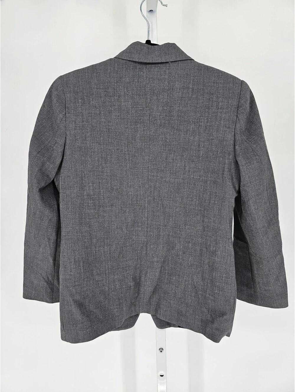 Van Heusen Flex Mens Sz M 2 Button Suit Jacket Blazer Gray Classic
